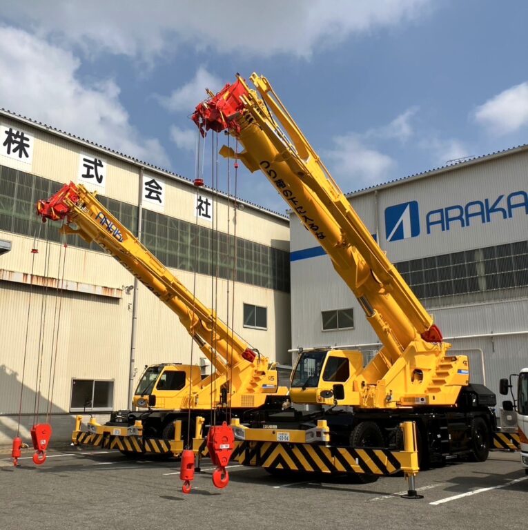 ［愛知県］荒川鉄工株式会社　60tラフター＆25tラフター新規導入